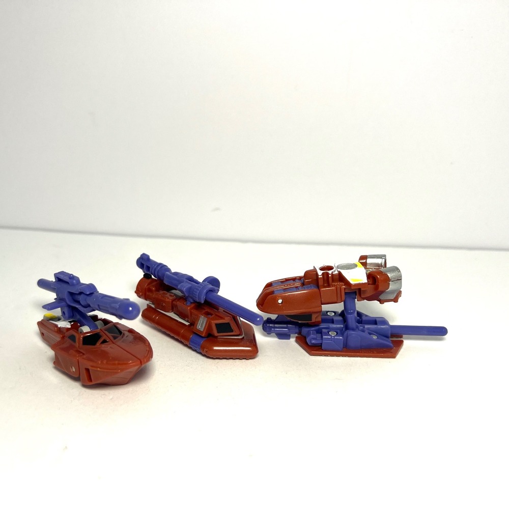 Transformers Armada Sea Team Mini-Con 2002 Set Waterlog Oceanglide Stormcloud